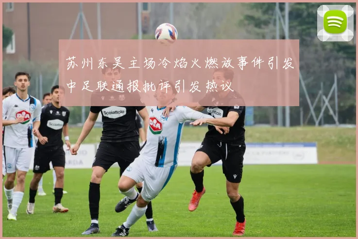 苏州东吴主场冷焰火燃放事件引发中足联通报批评引发热议
